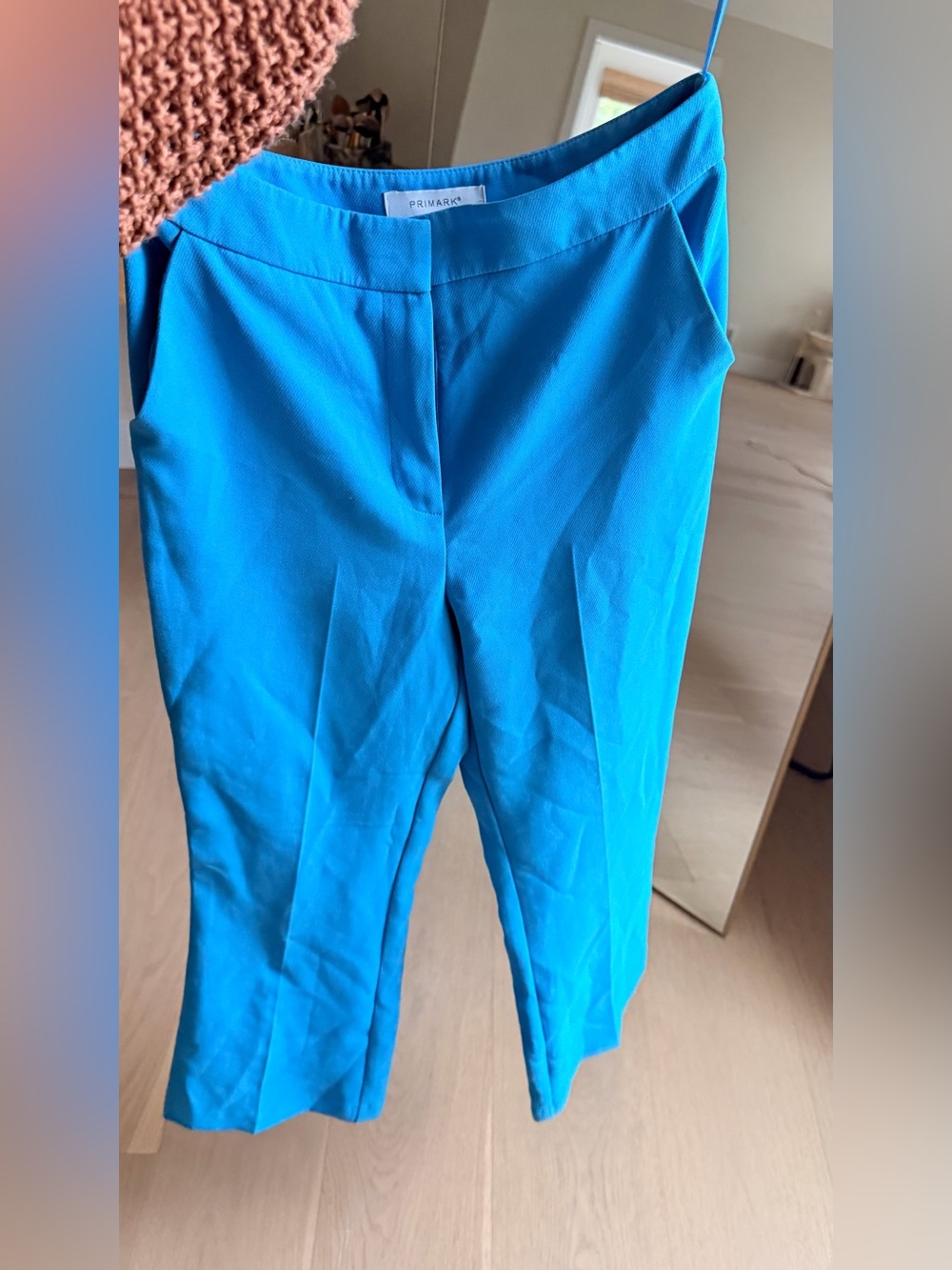 Primark Vibrant Turquoise 7/8 pants